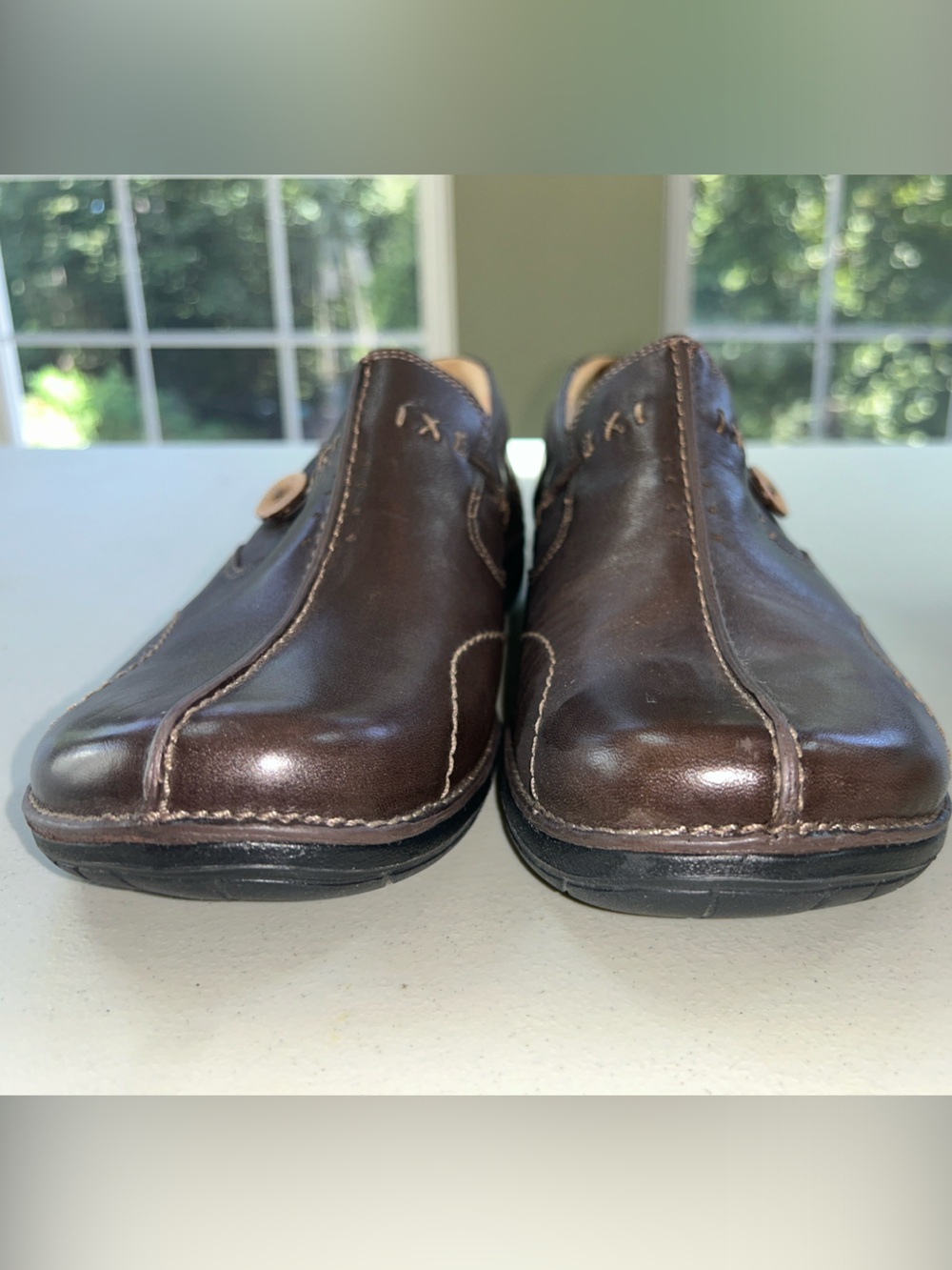 Women's Casual Slip-On Loafer in Dark Brown - Picture 5 of 6